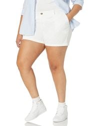 Amazon Essentials - Mid-rise Slim-fit 5-inch Inseam Khaki Shorts - Lyst