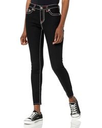 True Religion - Brand Jeans Jennie Curvy Skinny Double Raised Stitched Jean - Lyst