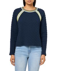 NIC+ZOE - Nic+zoe Tipped Texture Pullover Sweater - Lyst