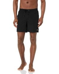 Quiksilver - Mens Solid Elastic Waist Volley Boardshort Swim Trunk Bathing Suit Board Shorts - Lyst