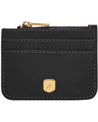 Fossil - Lennox Zip Card Case Wallet - Lyst