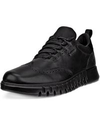Ecco - Gruuv Studio Wingtip Gore-tex Waterproof Sneaker - Lyst