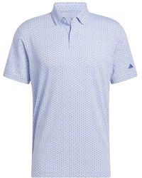 adidas - Golf S Go-to Printed Polo Shirt - Lyst