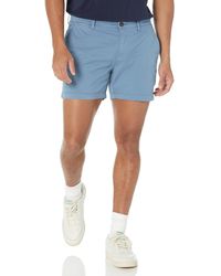 Amazon Essentials - 13 cm Flatfront-Chinoshorts mit hohem comfort in schmaler Passform - Lyst