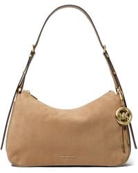 Michael Kors - Md Tz Hobo Shldr Husk - Lyst