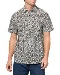 Volcom - Short Sleeve Button Down Woven Shirt - Lyst