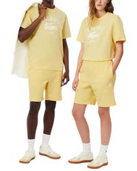 Lacoste - Regular Fit Non-brushed Fleece Shorts - Lyst