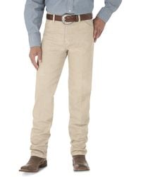 Wrangler - Cowboy Cut Original Fit Jean, Tan, 34x36 - Lyst