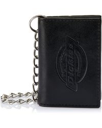 Dickies - Trifold Chain Wallet With Id Window And Credit Card Pockets - Lyst