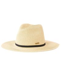 Rip Curl - Classic Surf Upf Sun Protection Straw Panama Hat Natural - Lyst