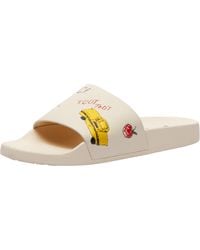 COACH - Slide Sandal With Sketch Print - Lyst