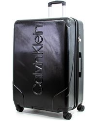 calvin klein large suitcase