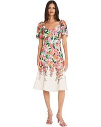 Maggy London - S Sweetheart Neckline Floral | Pretty Garden Dresses Wedding Guest For - Lyst