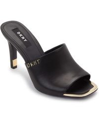 dkny black pumps