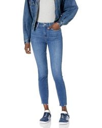PAIGE - Hoxton Transcend Vintage High Rise Ultra Skinny Ankle Jean - Lyst
