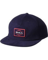 rvca blue hat