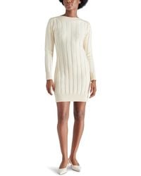 Steve Madden - Apparel Suzie Sweater Dress Ivory - Lyst