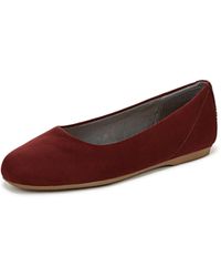 Dr. Scholls - Shoes S Wexley Wexley Slip On Ballet Flat Loafer California Wine Fabric 6 M - Lyst