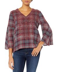 callisto velvet swing blouse