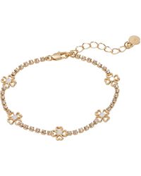 ALEX AND ANI - Love + Luck Inline Tennis Bracelet - Lyst