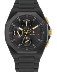 Tommy Hilfiger - Multifunction Silicone Wristwatch - Water Resistant Up To 5 Atm/50 Meters - Premium Fashion Timepiece For All Occasions - 44 - Lyst