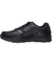 Skechers - For Work Nampa Food Service Shoe,black Polyurethane,10 M Us - Lyst