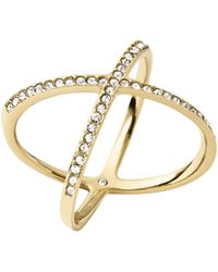a cup of Centimeter pianist Michael Kors Rings for Women | Black Friday Sale up to 40% | Lyst