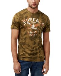 Buffalo David Bitton - Short Sleeve Logo Tee - Lyst