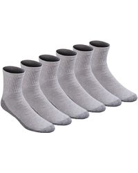 Dickies - Big & Tall Multi-pack Stain Resister Quarter Socks - Lyst