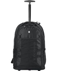 Victorinox Vx Sport Wheeled Cadet Backpack With Pass Thru Sleeve - Black