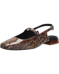 Sanctuary - Everly Mary Jane Flat-leather Slingback Shoe With Recycled Outsole - Lyst
