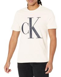 Calvin Klein - Monogram Ck Jeans Crewneck T-shirt - Lyst