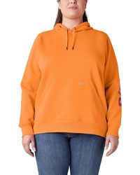 Dickies - Size Plus Heavyweight Logo Sleeve Pullover - Lyst