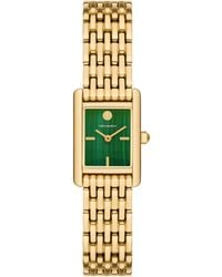 Tory Burch - Eleanor Small Gold-tone Stainless Steel Bracelet Watch - Lyst