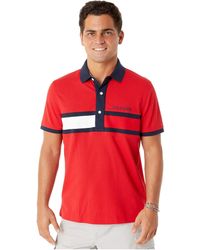 Tommy Hilfiger - Mens Adaptive With Magnetic Buttons Custom-fit Polo Shirt - Lyst