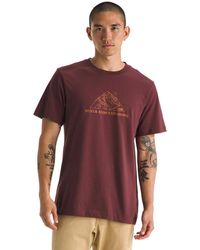 The North Face - Evolution Mtn Base Short-sleeve Tee | Cotton Shirt With A Graphic Design - Lyst