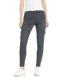 slim cargo trousers womens