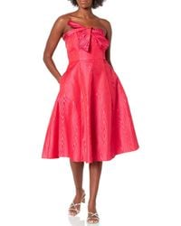 Shoshanna - Moiree Jacquard Odyssey Dress - Lyst