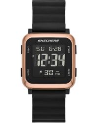 Skechers - Beckworth Digital Black Magnetic Band Slip-ins Watch - Lyst