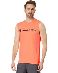Champion - Tank, Classic Graphic Muscle Tee, Sleeveless T-shirt For - Lyst