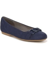 Dr. Scholls - S Wexley Adorn Slip On Ballet Flat Loafer Midnight Blue Microfiber 7 M - Lyst