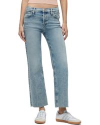Hudson Jeans - Rosie High-rise Wide Leg Ankle Jeans - Lyst