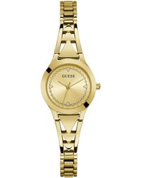 Guess - The Tessa Watch Is A Symbol Of Modern And Sophisticated Luxury. Its 26 Mm Steel Case And 3-hand Analog Movement Reflect A - Lyst