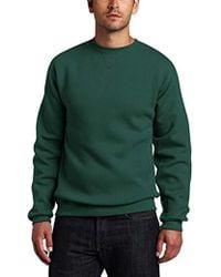 russell athletic cotton rich fleece sweatshirt