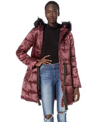 jessica simpson long puffer coat