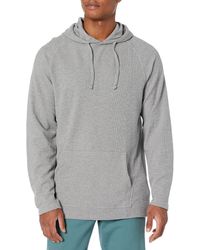 Amazon Essentials - Long-sleeve Slub Thermal Pullover Hoodie - Lyst