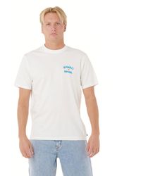 Rip Curl - Destinations Short Sleeve Crew Neck T-shirt - Lyst