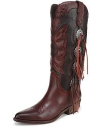 Sam Edelman - Rhett Western Boot - Lyst