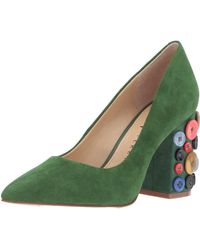 green stilettos