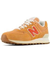 New Balance - Wl574V2 (Copper/Neo Flame) Running Shoes - Lyst